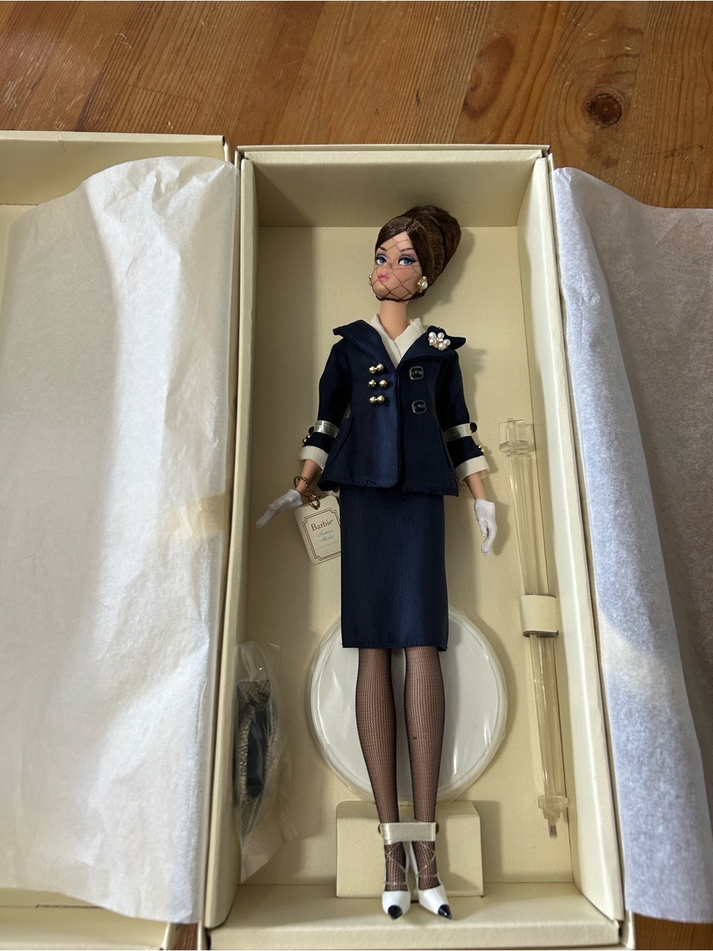 Silkstone Barbie Boater Ensemble BFMC NRFB Gold Label
